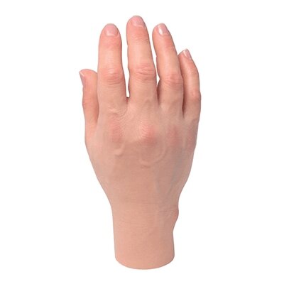 Regal Male Silicone Gloves with Inner Foam Hand and Connector
