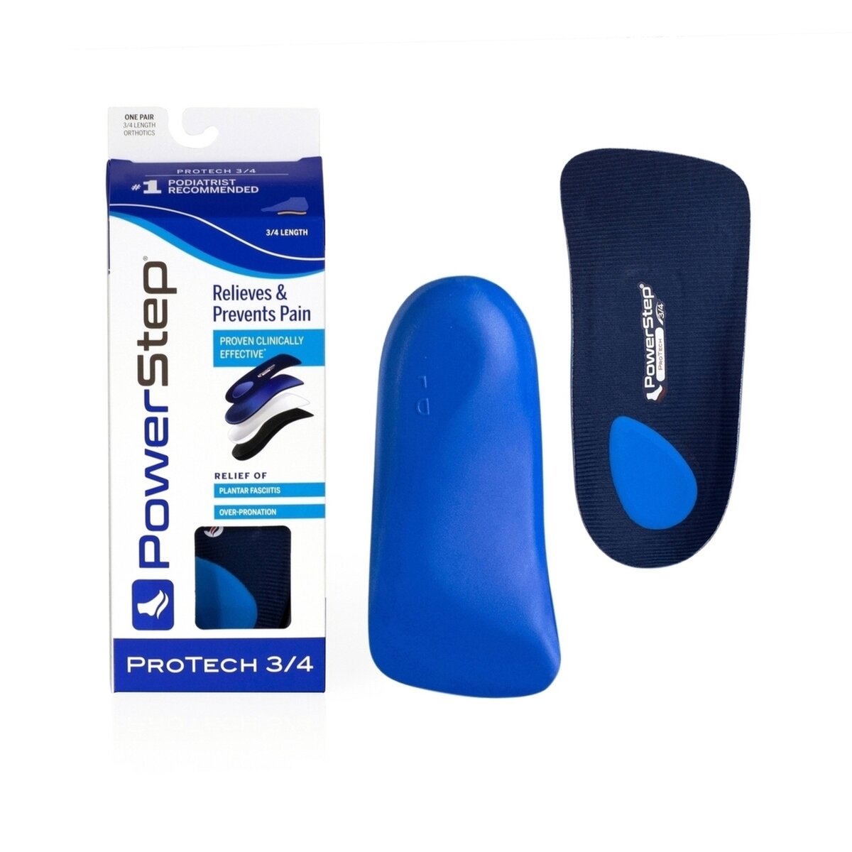 PowerStep Protech 3/4 Insoles