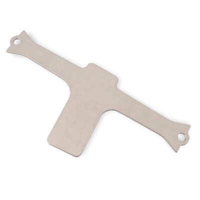 Becker Double Action Stirrup - Wide Flange 4" Tongue