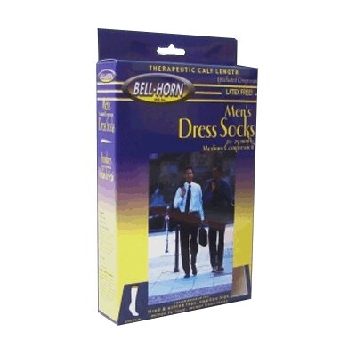 Bell-Horn Men's Executive Stripes Sock 20-30 mmHg